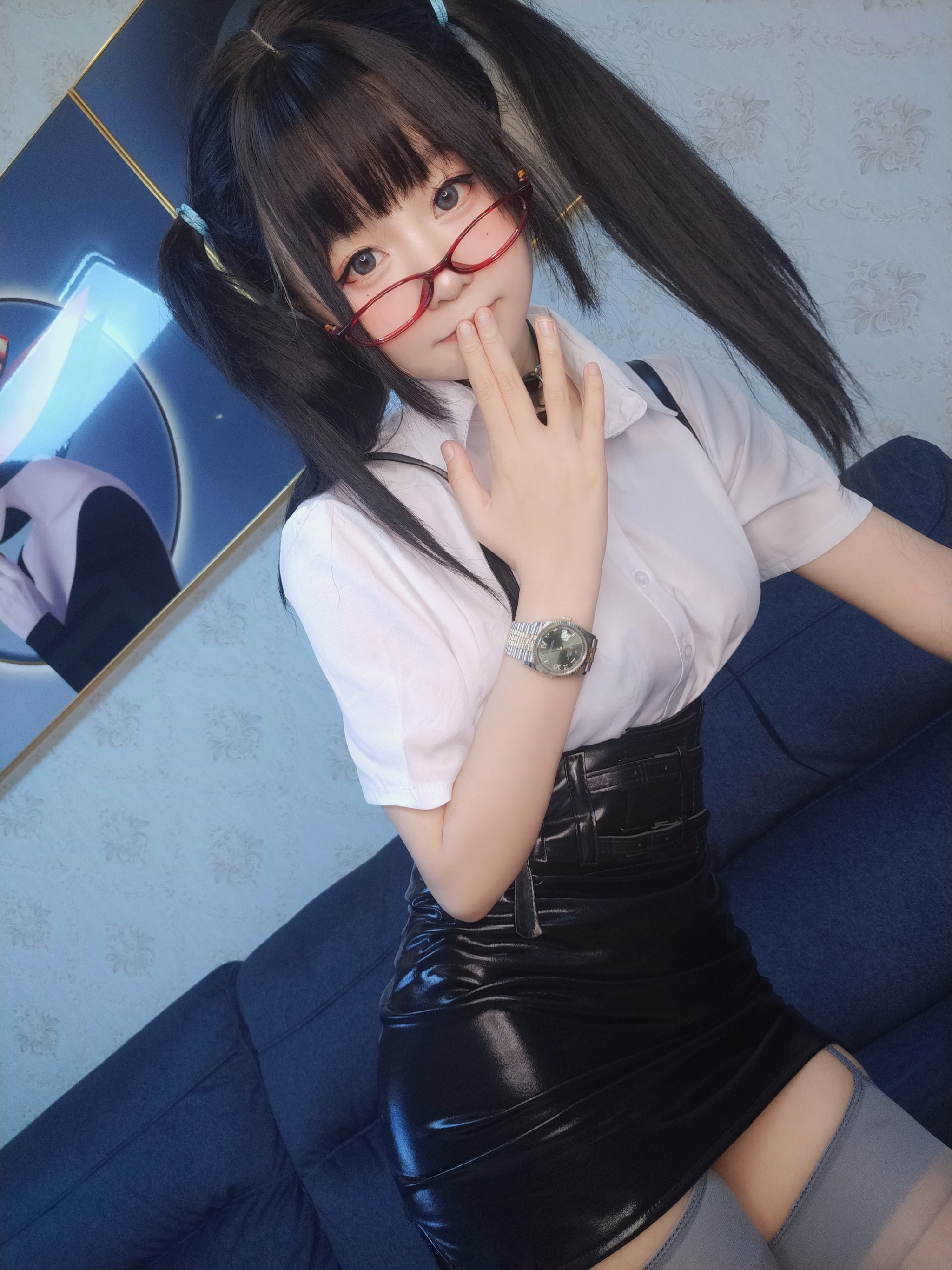 摇摇乐yoyo - NO.093 软妹摇摇乐yoyo  作業服です[104P]-XikXak